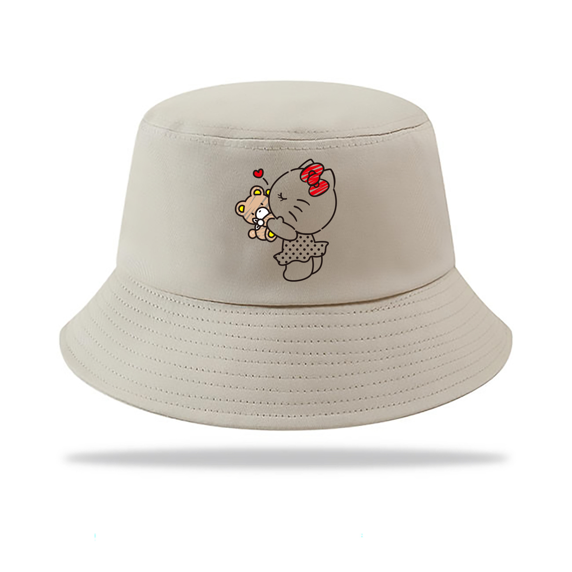（画像用） Hello Kitty ハローキティ アウトドア日除けバケットハット